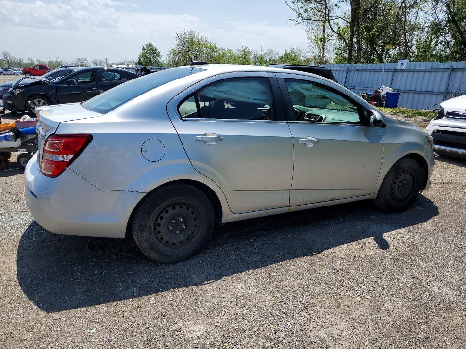 51885546 :رقم المزاد ، 1G1JD5SHXH4166614 vin ، 2017 Chevrolet Sonic مزاد بيع