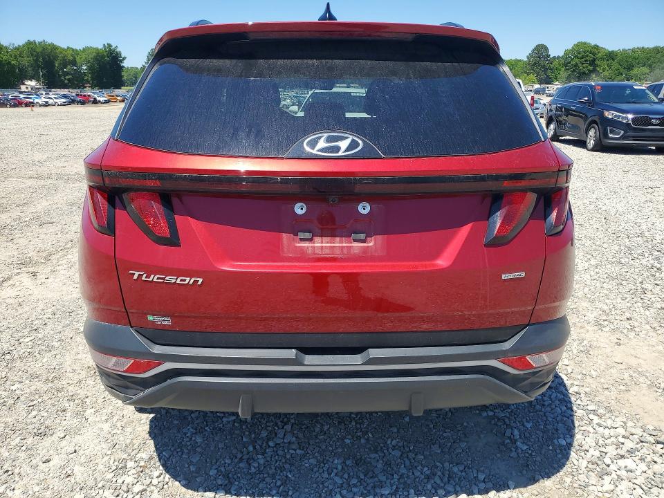 52516736 :رقم المزاد ، 5NMJBCDE3RH407801 vin ، 2024 Hyundai Tucson مزاد بيع