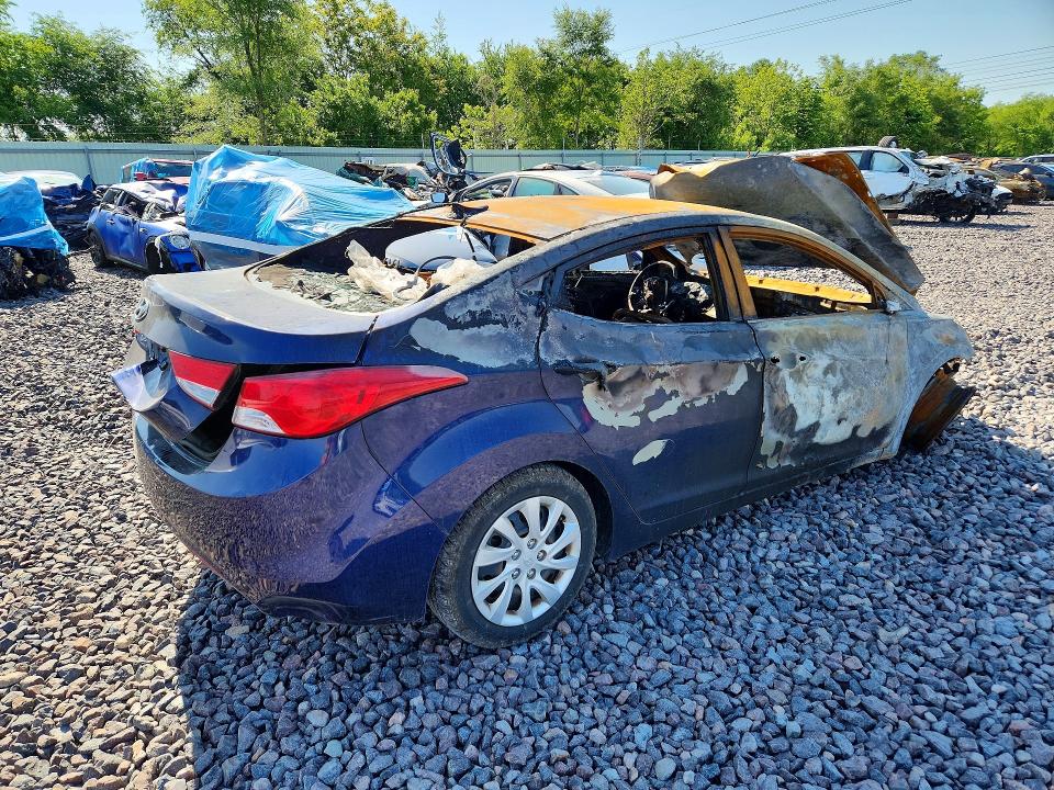 2012 Hyundai Elantra მანქანა იყიდება აუქციონზე, vin: 5NPDH4AE5CH119858, აუქციონის ნომერი: 50572386