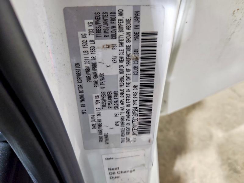 Продажа на аукционе авто 2014 Mazda Mazda2, vin: JM1DE1KY7E0181584, номер лота: 54631656