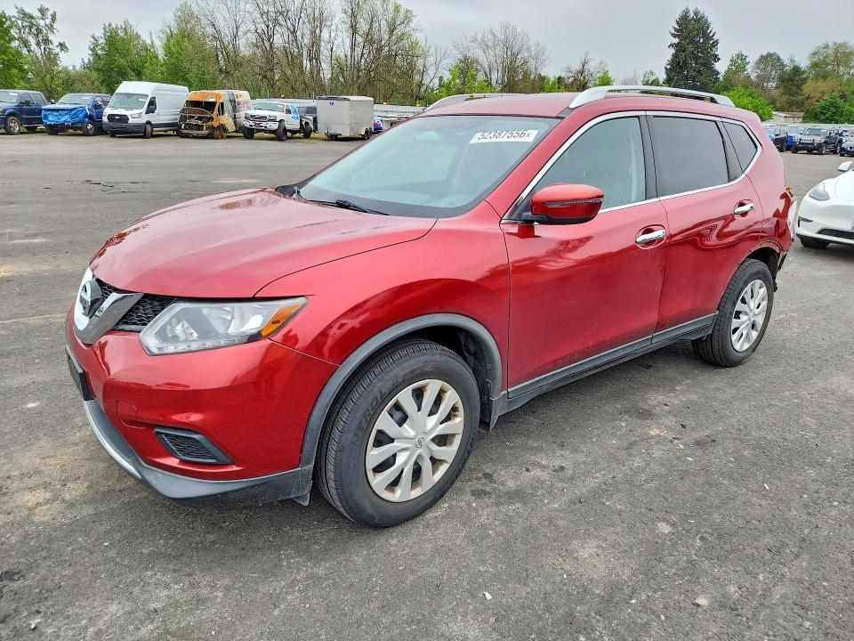 Продаж на аукціоні авто 2016 Nissan Rogue, vin: KNMAT2MV4GP667832, номер лоту: 52387556