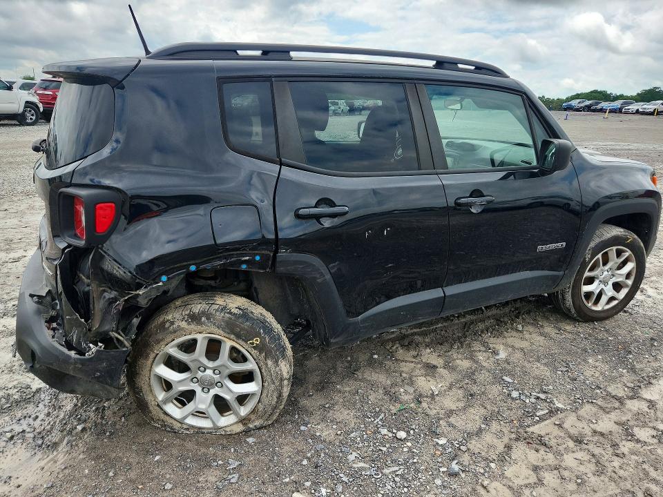 2018 Jeep Renegade მანქანა იყიდება აუქციონზე, vin: ZACCJBAB4JPJ31950, აუქციონის ნომერი: 52557576