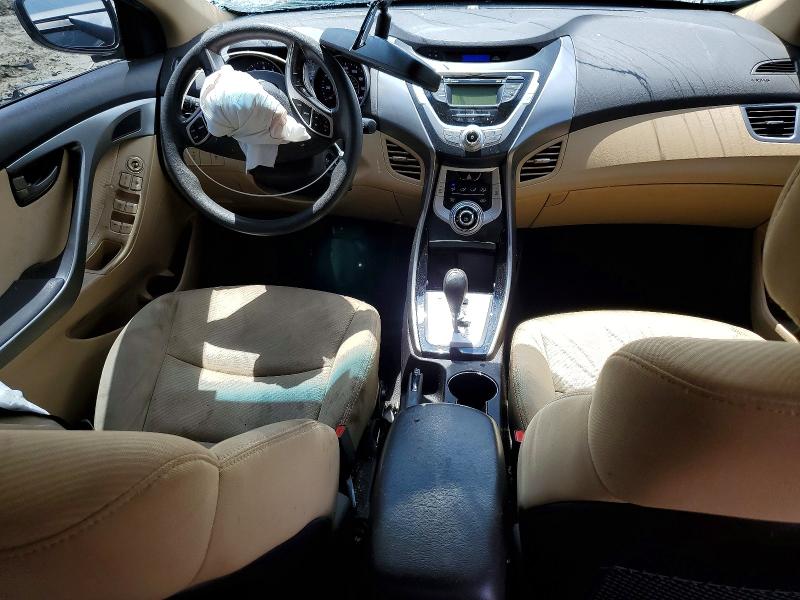 51598566 :رقم المزاد ، 5NPDH4AE7CH125614 vin ، 2012 Hyundai Elantra مزاد بيع