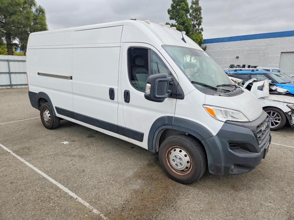 2023 Ram Promaster 2500 მანქანა იყიდება აუქციონზე, vin: 3C6LRVDG9PE511058, აუქციონის ნომერი: 55241166