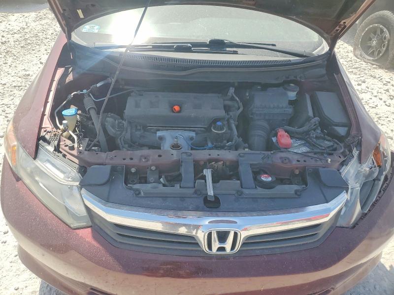 54683816 :رقم المزاد ، 19XFB2F52CE092565 vin ، 2012 Honda Civic مزاد بيع