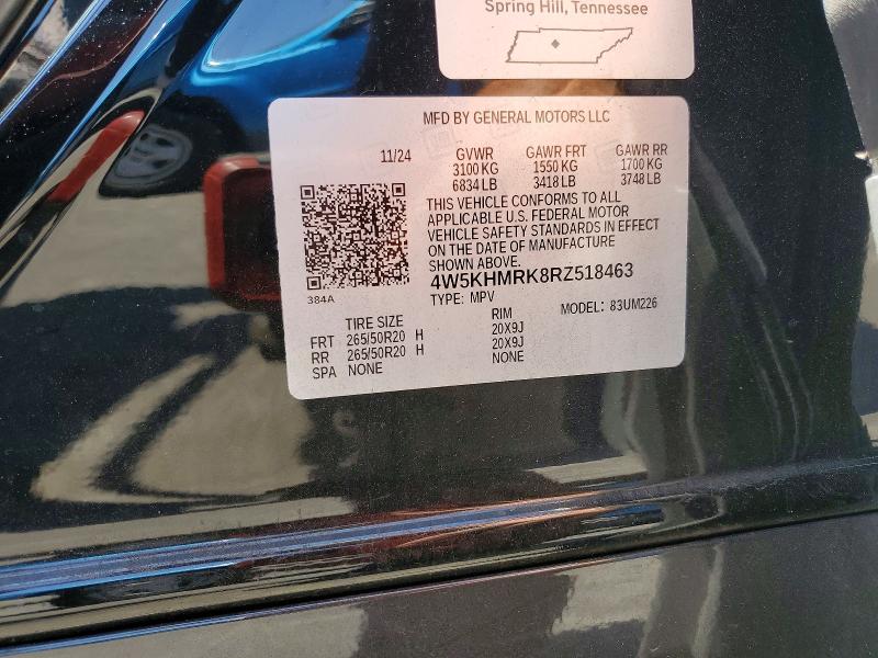 Продаж на аукціоні авто 2024 Acura Zdx Ev 4d 2wd, vin: 4W5KHMRK8RZ518463, номер лоту: 54304806