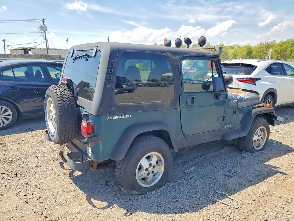 1995 Jeep Wrangler მანქანა იყიდება აუქციონზე, vin: 1J4FY19P5SP266062, აუქციონის ნომერი: 52452776