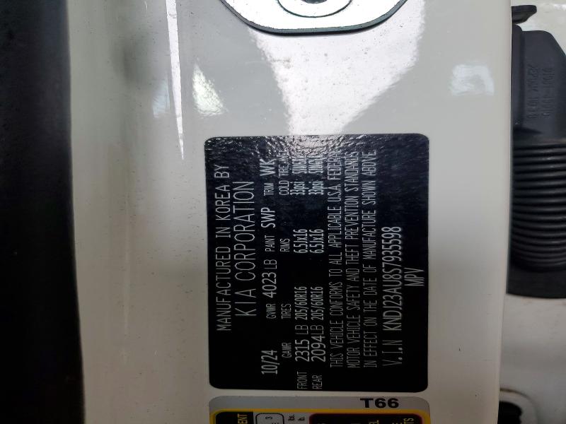 54984506 :رقم المزاد ، KNDJ23AU8S7935598 vin ، 2025 Kia Soul مزاد بيع
