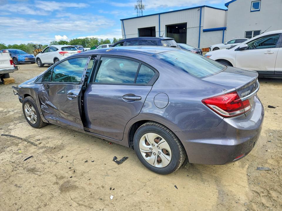 55212776 :رقم المزاد ، 19XFB2F59FE280052 vin ، 2015 Honda Civic مزاد بيع