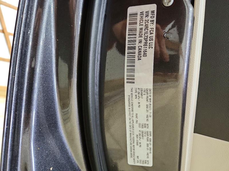 2023 Chrysler Pacifica მანქანა იყიდება აუქციონზე, vin: 2C4RC1L73PR611640, აუქციონის ნომერი: 54455286
