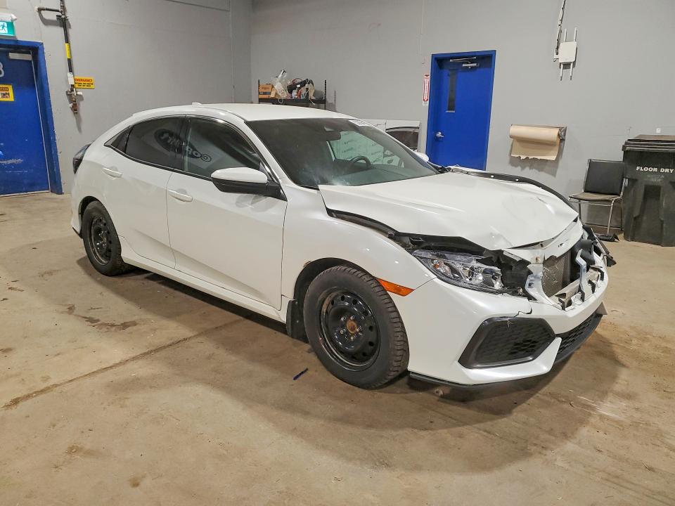52294186 :رقم المزاد ، SHHFK7G39KU305691 vin ، 2019 Honda Civic Lx 4dr Hatchback مزاد بيع