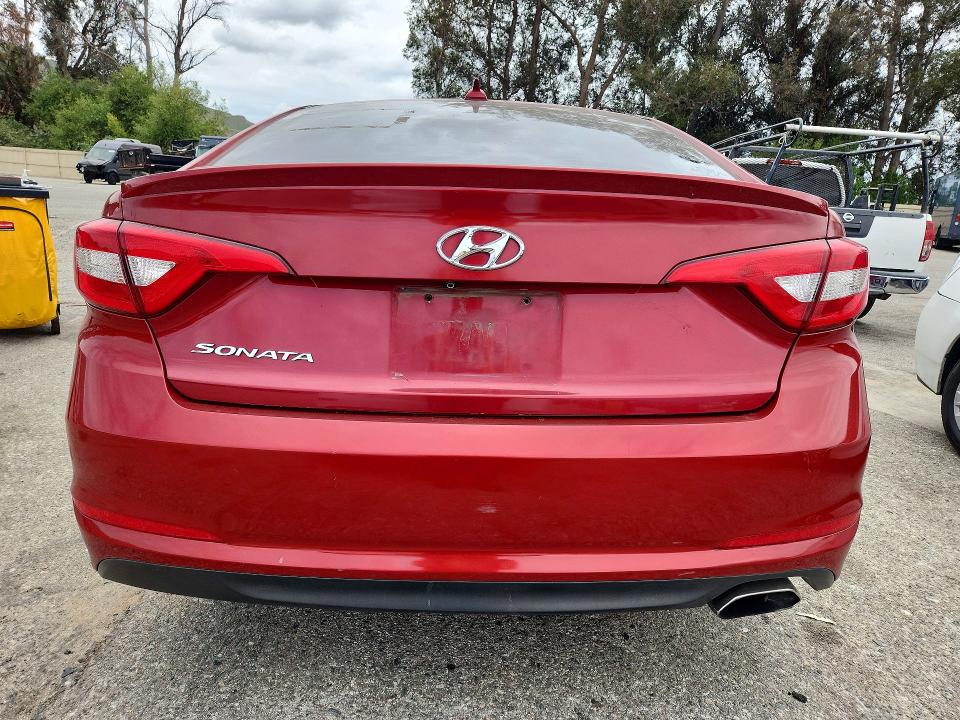 55457096 :رقم المزاد ، 5NPE24AF7GH360955 vin ، 2016 Hyundai Sonata مزاد بيع