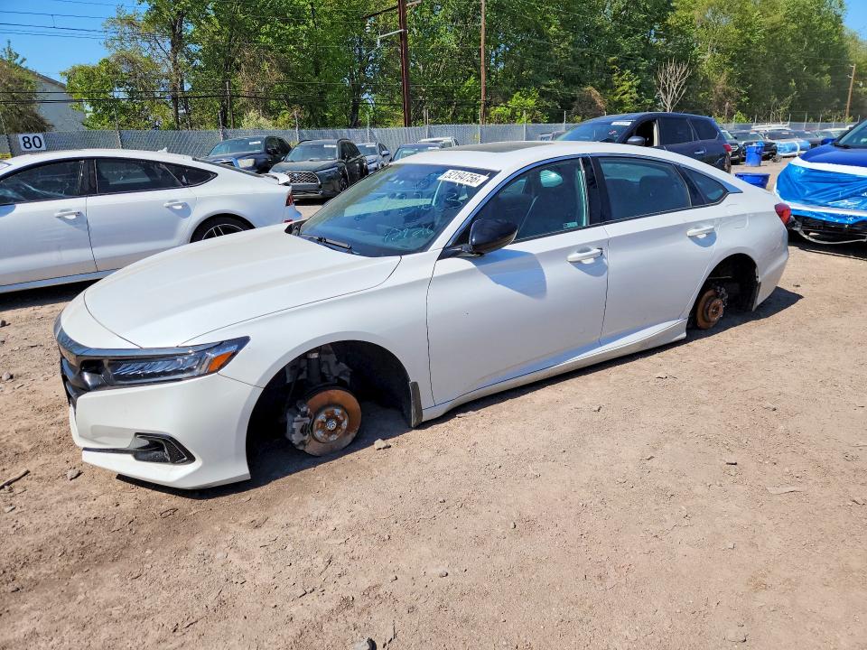 2022 Honda Accord მანქანა იყიდება აუქციონზე, vin: 1HGCV2F34NA012263, აუქციონის ნომერი: 52194756