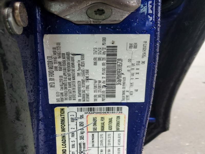 Aukcja sprzedaży 2014 Ford Fusion, vin: 3FA6P0HD9ER185739, numer aukcji: 52315096