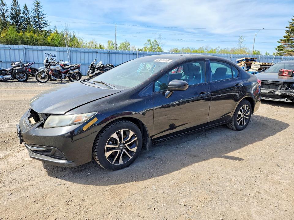 Auction sale of the 2015 Honda Civic, vin: 2HGFB2F57FH046997, lot number: 53816036