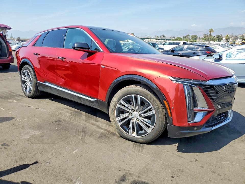 2024 Cadillac Lyriq მანქანა იყიდება აუქციონზე, vin: 1GYKPRRK5RZ111580, აუქციონის ნომერი: 52356786
