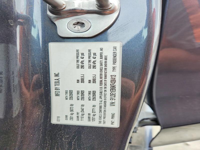 Продажа на аукционе авто 2019 Tesla Model 3, vin: 5YJ3E1EB6KF438413, номер лота: 54083976