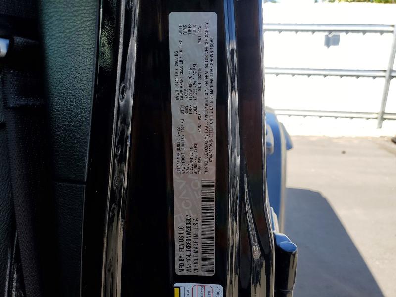 53822666 :رقم المزاد ، 1C4JJXR60NW260307 vin ، 2022 Jeep Wrangler Unlimited مزاد بيع