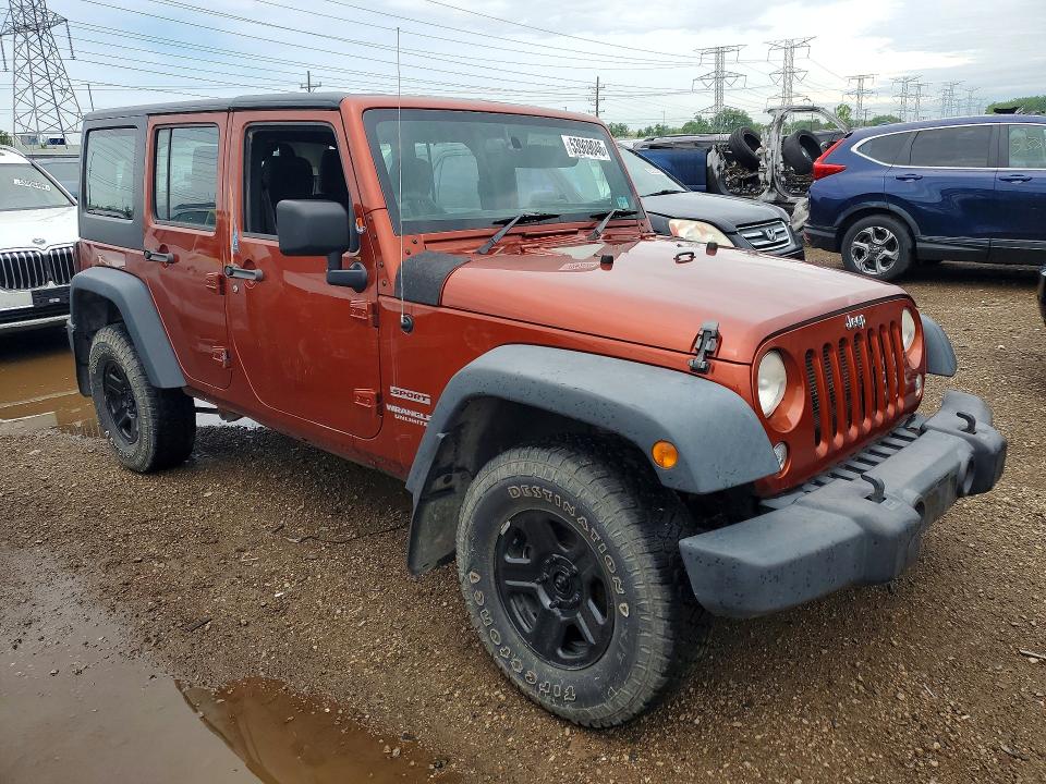 Продаж на аукціоні авто 2014 Jeep Wrangler Unlimited, vin: 1C4BJWKG6EL242834, номер лоту: 53969046
