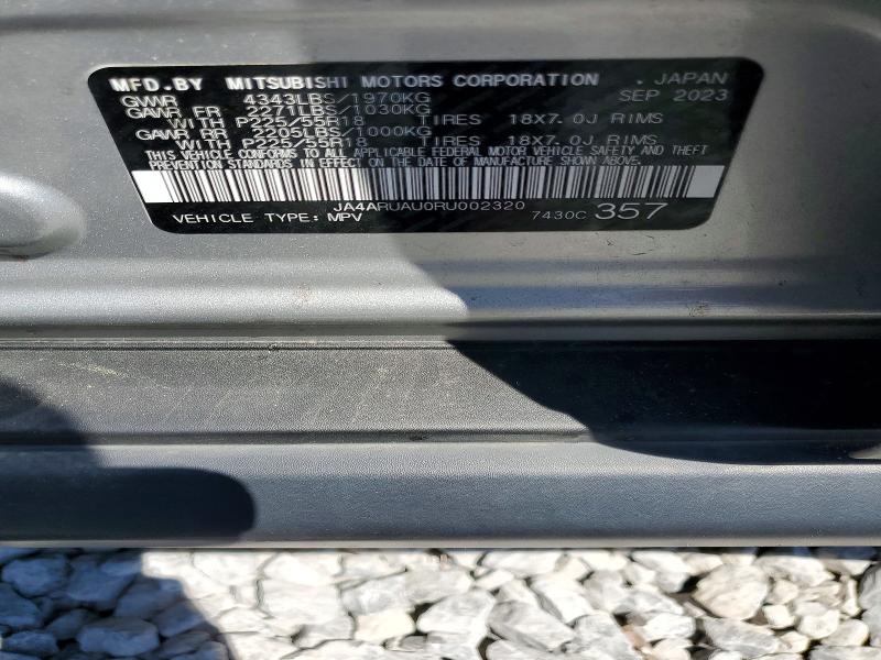 Aukcja sprzedaży 2024 Mitsubishi Outlander Sport, vin: JA4ARUAU0RU002320, numer aukcji: 53222396