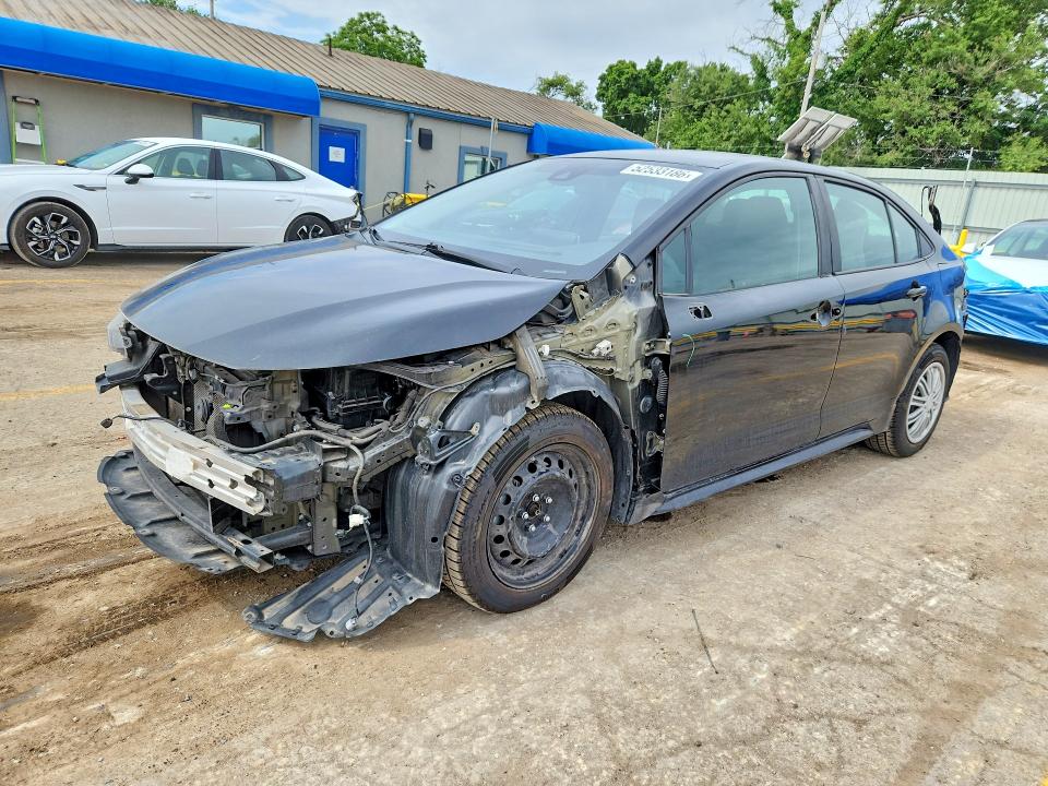 52533186 :رقم المزاد ، 5YFEPMAE6MP232259 vin ، 2021 Toyota Corolla مزاد بيع