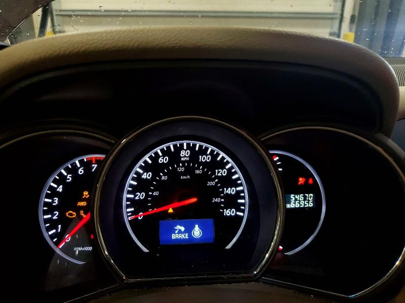 Продажа на аукционе авто 2014 Nissan Murano, vin: JN8AZ1MW3EW509314, номер лота: 55018156