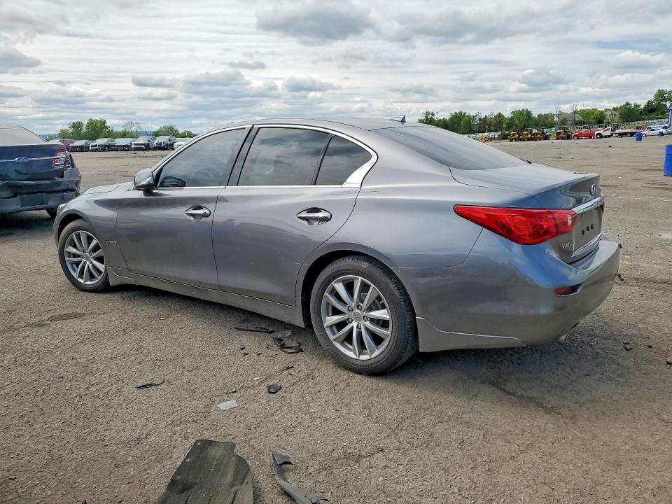 53302936 :رقم المزاد ، JN1AV7AR9FM850452 vin ، 2015 Infiniti Q50 Hybrid مزاد بيع