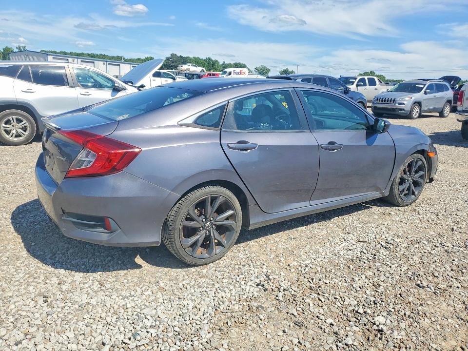 52990086 :رقم المزاد ، 19XFC2F81KE037546 vin ، 2019 Honda Civic مزاد بيع