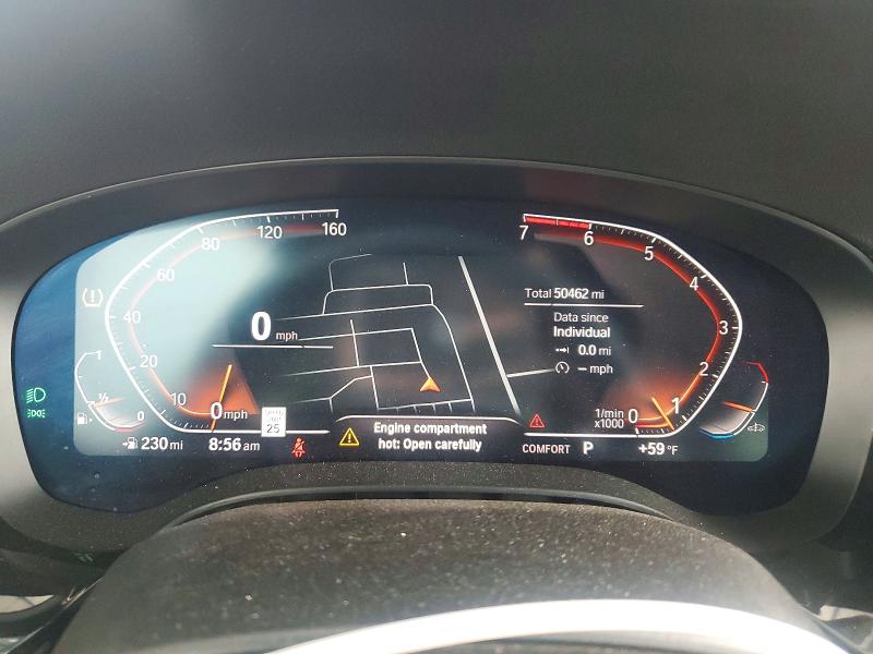2022 Bmw 530 მანქანა იყიდება აუქციონზე, vin: WBA13BJ02NCJ18642, აუქციონის ნომერი: 54661256