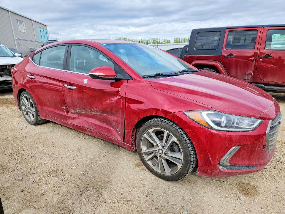 2017 Hyundai Elantra მანქანა იყიდება აუქციონზე, vin: KMHD84LF6HU104638, აუქციონის ნომერი: 54125916