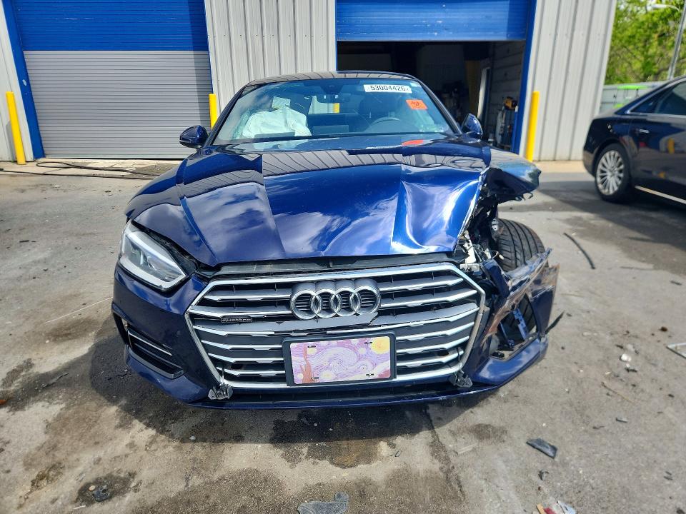 2019 Audi A5 მანქანა იყიდება აუქციონზე, vin: WAUBNCF53KA029517, აუქციონის ნომერი: 53004426