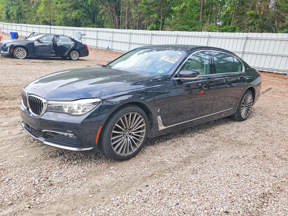 2018 Bmw 740 მანქანა იყიდება აუქციონზე, vin: WBA7J2C56JB246276, აუქციონის ნომერი: 52738596