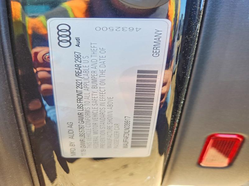 Продажа на аукционе авто 2020 Audi S6, vin: WAUFFAF2XLN039917, номер лота: 55216206