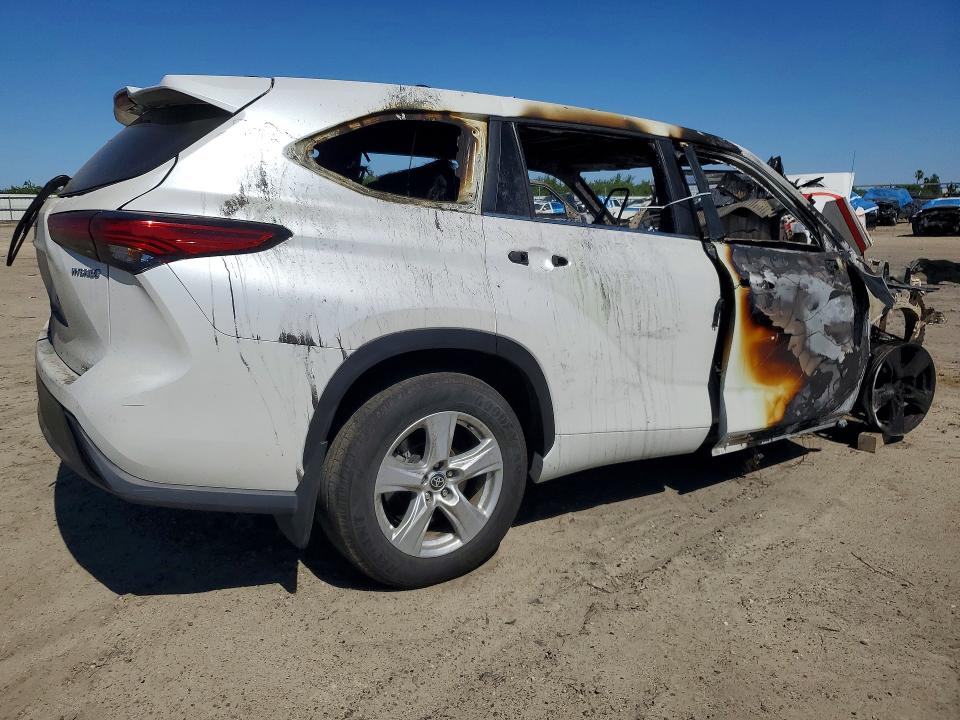 53776426 :رقم المزاد ، 5TDBBRCH5PS588896 vin ، 2023 Toyota Highlander مزاد بيع