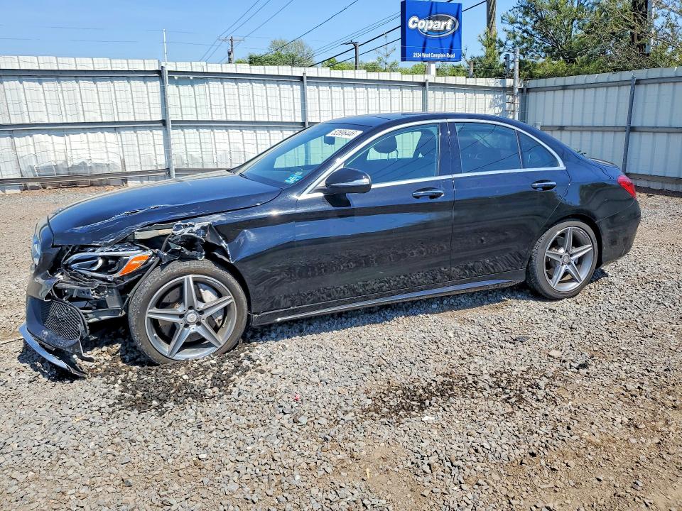 Продажа на аукционе авто 2015 Mercedes-benz C, vin: 55SWF4KB1FU060456, номер лота: 52596446