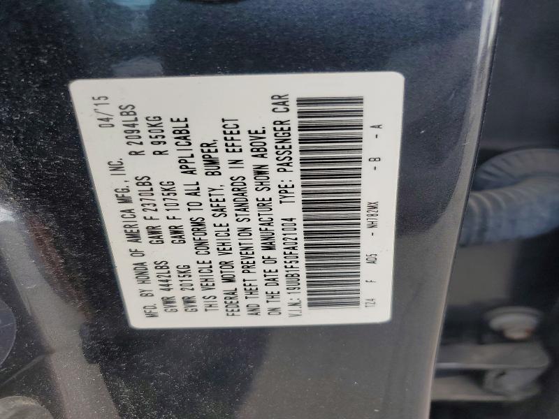 Продажа на аукционе авто 2015 Acura Tlx, vin: 19UUB1F50FA021004, номер лота: 54940906