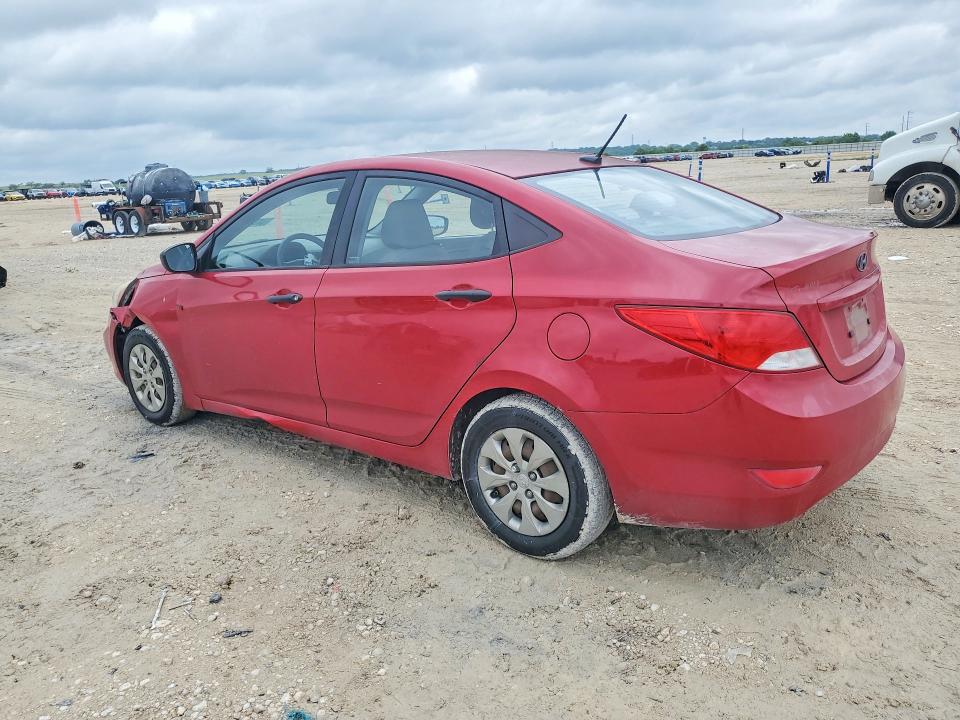 54700826 :رقم المزاد ، KMHCT4AEXGU073753 vin ، 2016 Hyundai Accent مزاد بيع