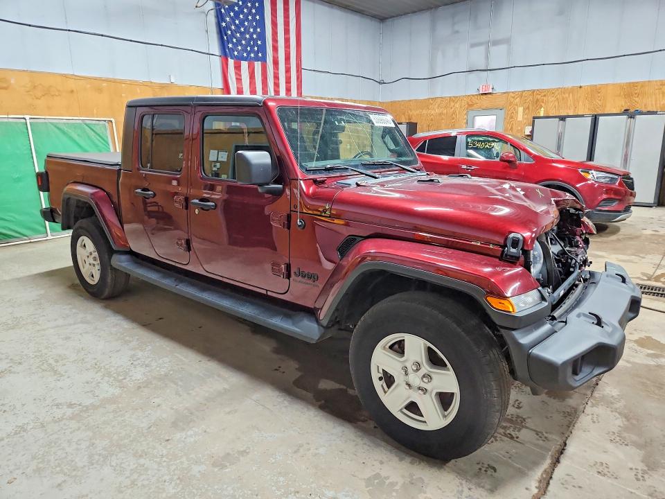 Auction sale of the 2021 Jeep Gladiator, vin: 1C6HJTAGXML557037, lot number: 53696646