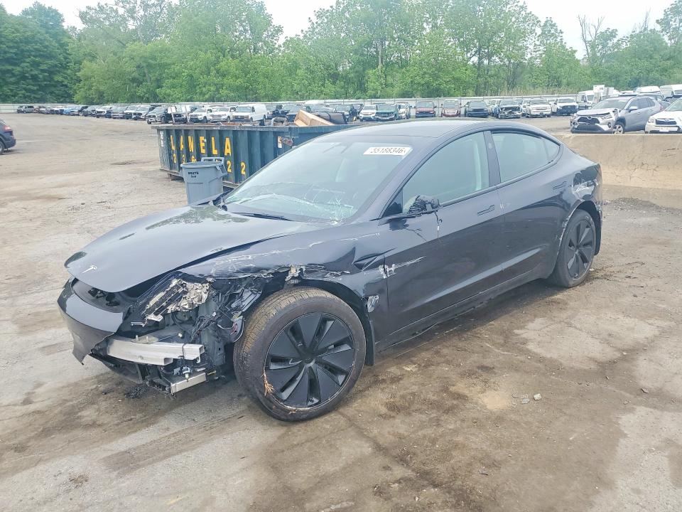 55188346 :رقم المزاد ، 5YJ3E1EB0SF073629 vin ، 2025 Tesla Model 3 مزاد بيع