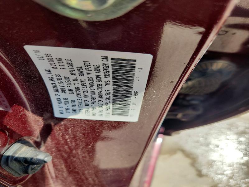 Продаж на аукціоні авто 2016 Honda Accord, vin: 1HGCR2F33GA135625, номер лоту: 55031596