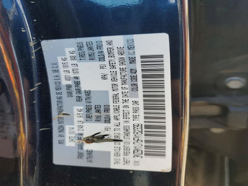 Продажа на аукционе авто 2015 Mazda 3, vin: 3MZBM1U76FM162339, номер лота: 54983786