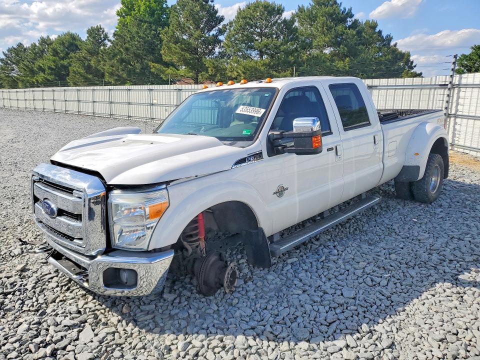 53553996 :رقم المزاد ، 1FT8W3DT3FEA30743 vin ، 2015 Ford F350 مزاد بيع