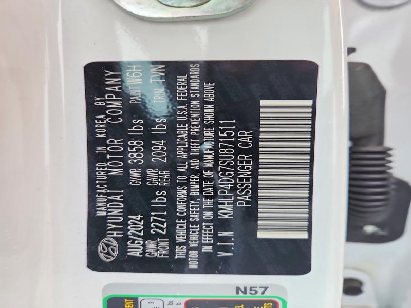 Aukcja sprzedaży 2025 Hyundai Elantra, vin: KMHLP4DG7SU871511, numer aukcji: 53885136