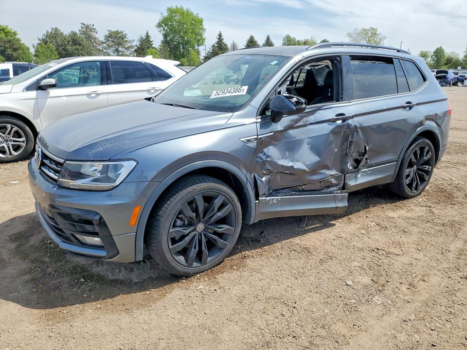 52934386 :رقم المزاد ، 3VV2B7AX1MM053950 vin ، 2021 Volkswagen Tiguan مزاد بيع