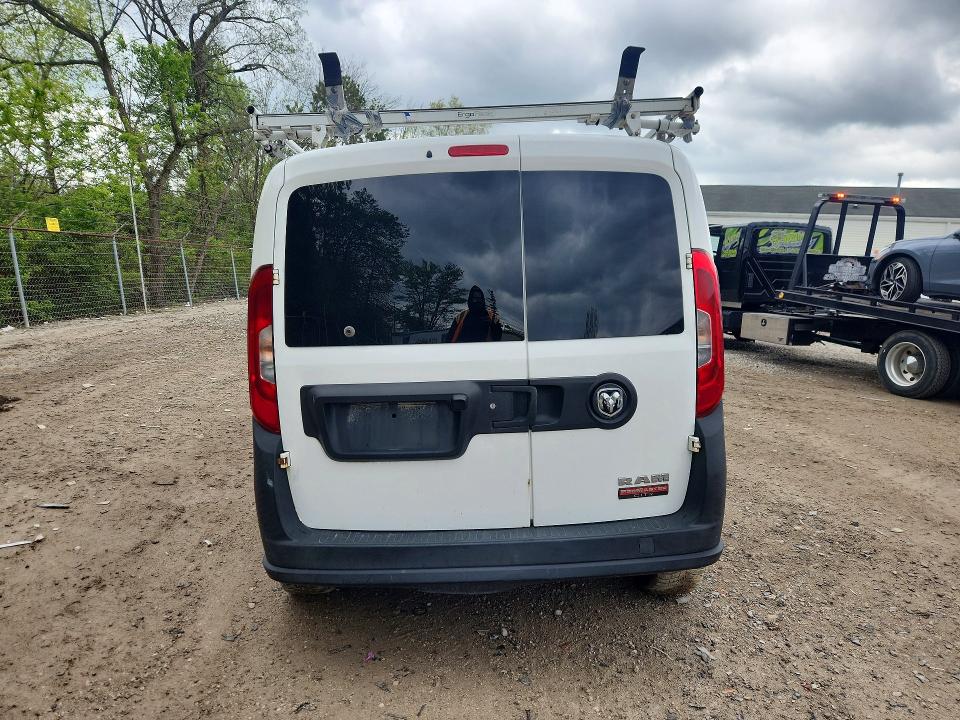 52955256 :رقم المزاد ، ZFBERFATXG6B46006 vin ، 2016 Ram Promaster City مزاد بيع