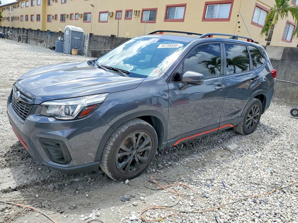 2020 Subaru Forester მანქანა იყიდება აუქციონზე, vin: JF2SKARC8LH444496, აუქციონის ნომერი: 54758856