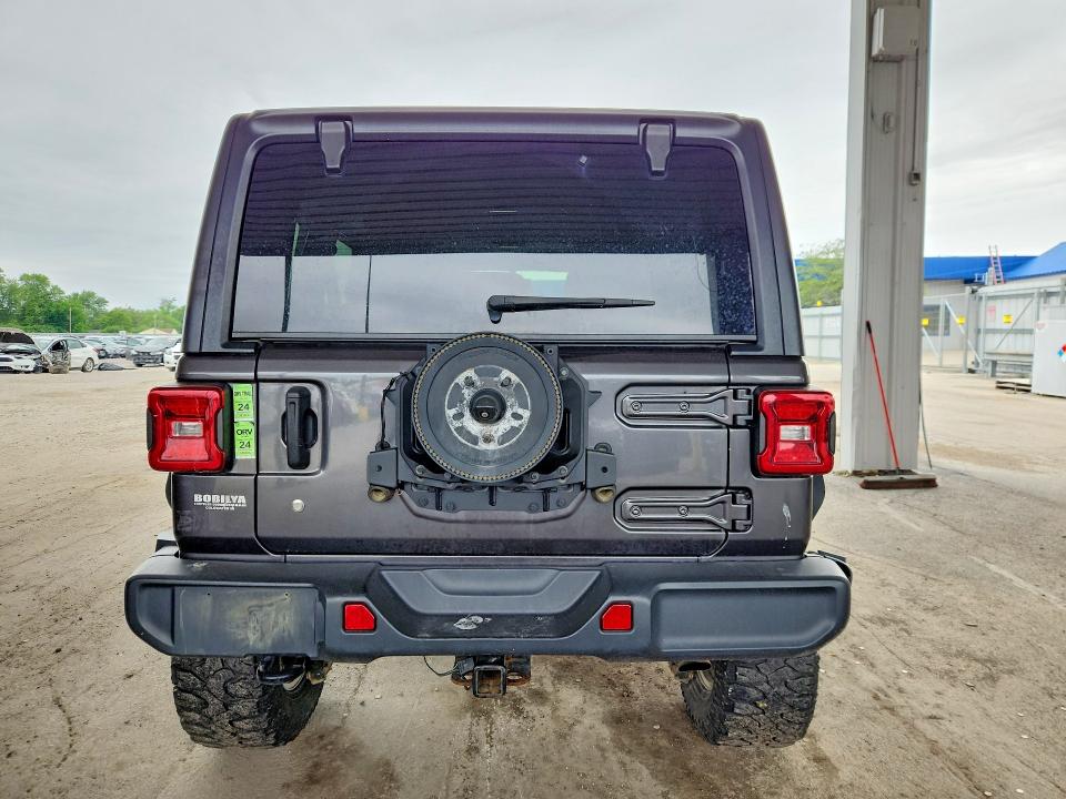 Продажа на аукционе авто 2018 Jeep Wrangler Unlimited, vin: 1C4HJXEGXJW205015, номер лота: 54059276