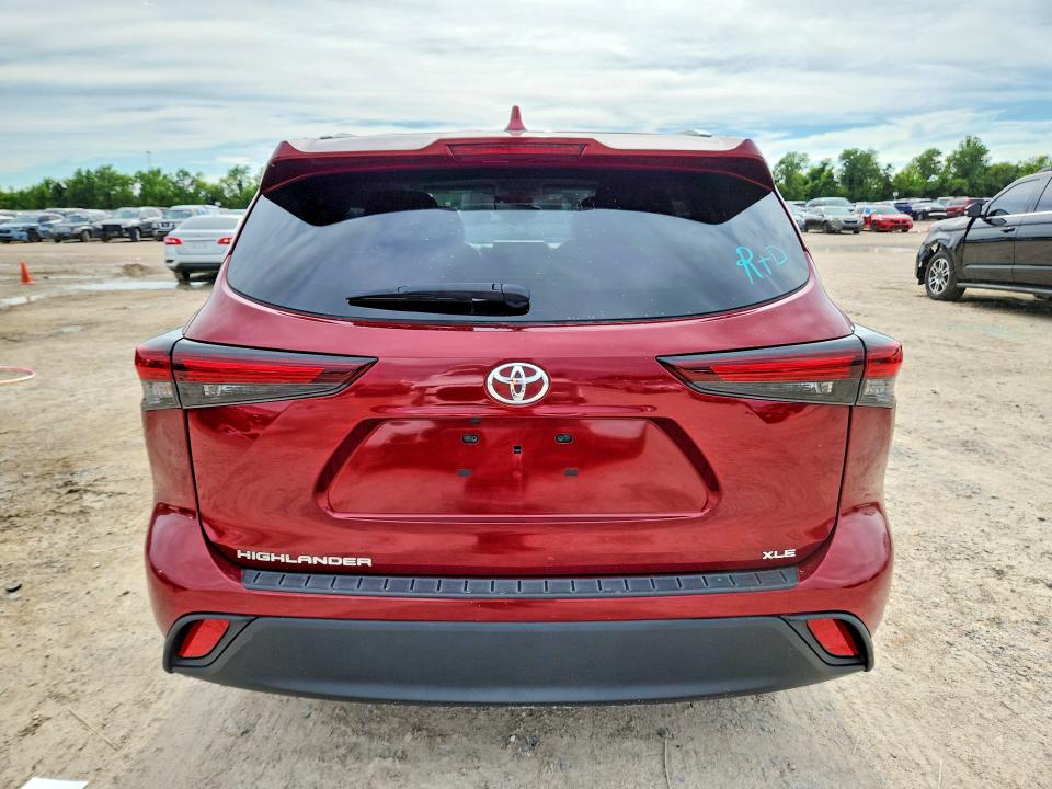 54790476 :رقم المزاد ، 5TDKDRAH2RS533290 vin ، 2024 Toyota Highlander مزاد بيع