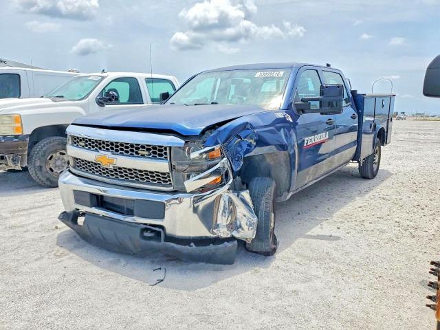 52728436 :رقم المزاد ، 1GC1CREG0KF256502 vin ، 2019 Chevrolet Silverado مزاد بيع