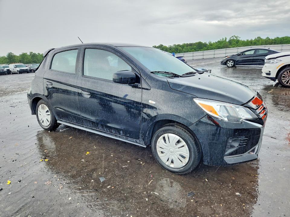 55138486 :رقم المزاد ، ML32AUHJ6NH005287 vin ، 2022 Mitsubishi Mirage مزاد بيع